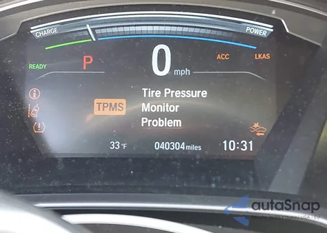 2021 Honda Cr-V Hybrid Touring z USA, uszkodzony, nr VIN 7FART6H93ME038094